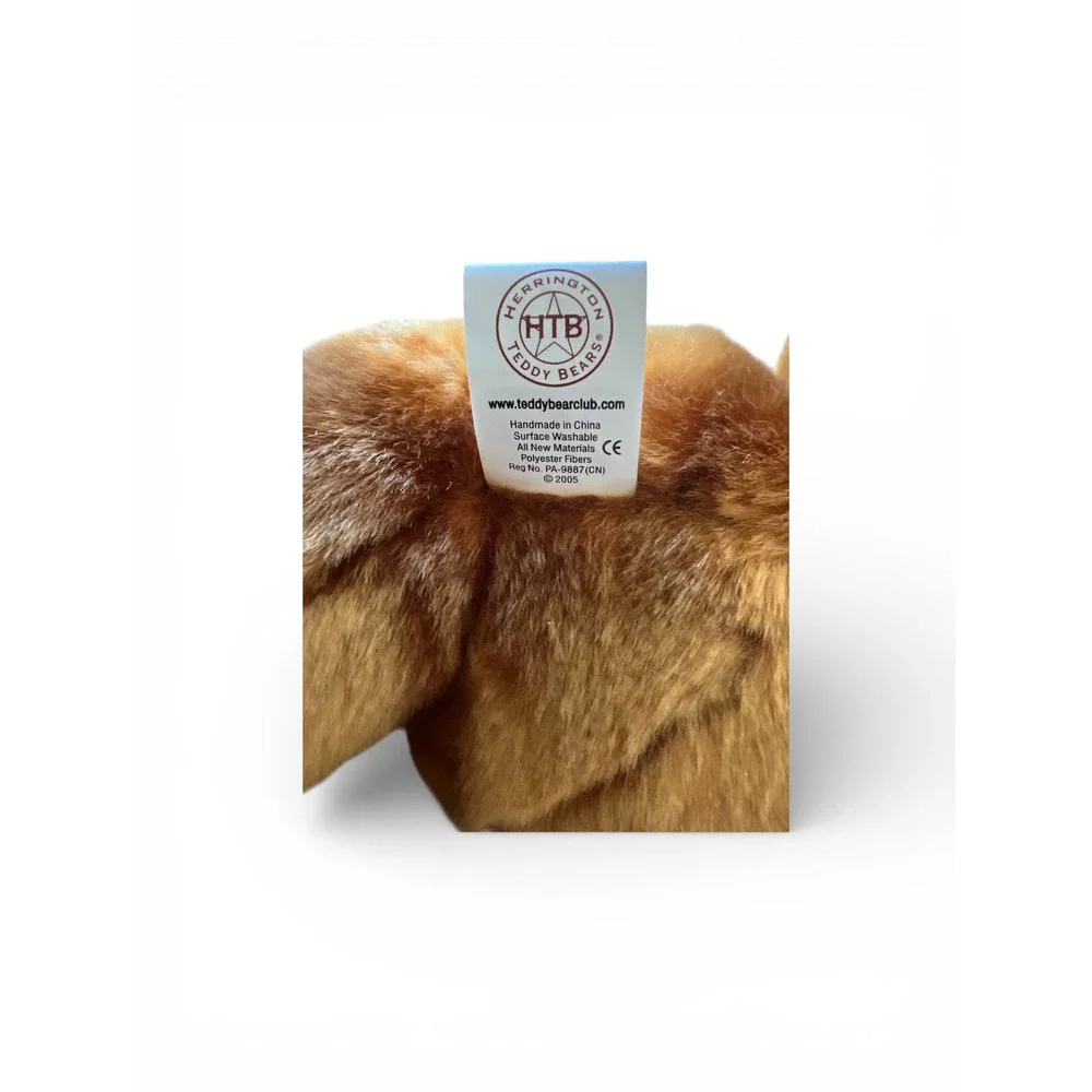 Hard Rock Cafe Memphis Herrington Teddy Bear‎ Plush Save Planet Signature 2005